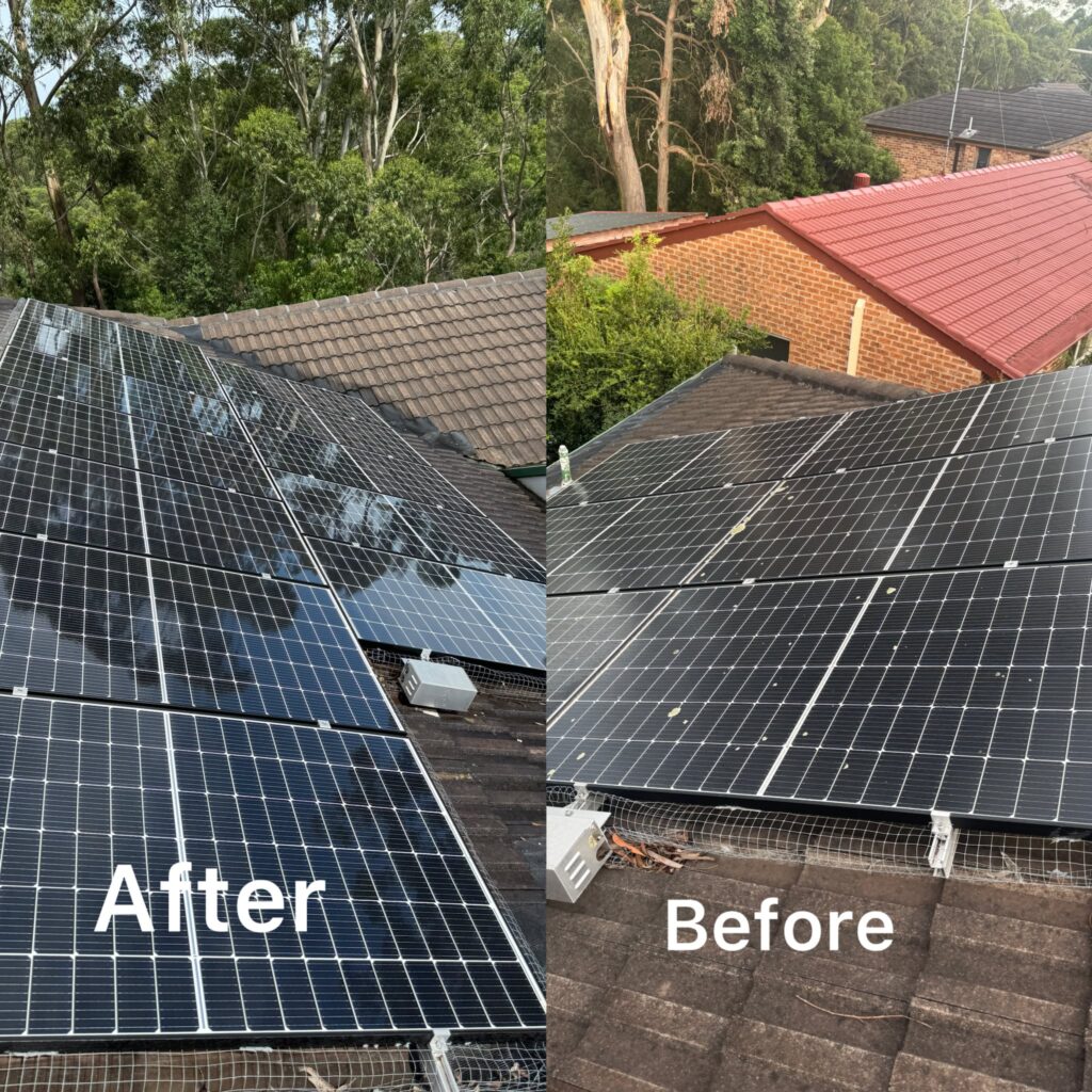 solar cleaning in baulkham hills